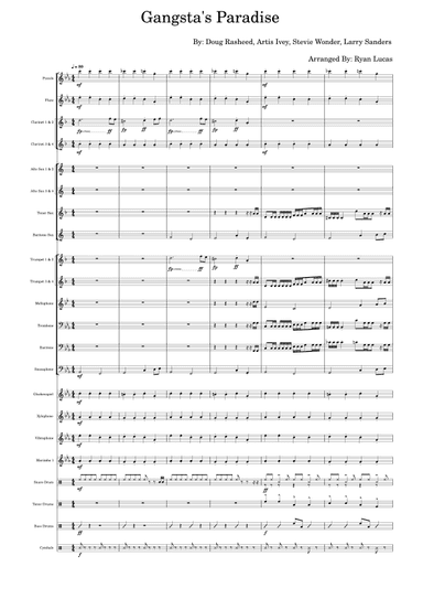 Gangsta's Paradise (arr. Ryan Lucas)