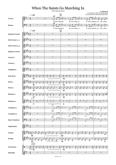 When The Saints Go Marching In (arr. Daniel Dinh)