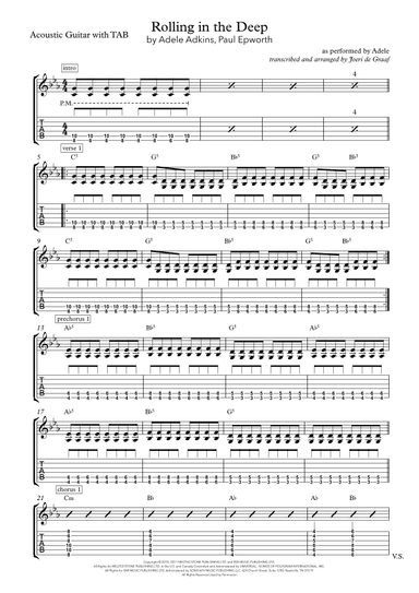 Rolling In The Deep (arr. Joeri de Graaf)