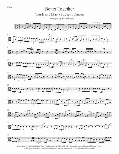 Better Together (arr. Kevin Busse)