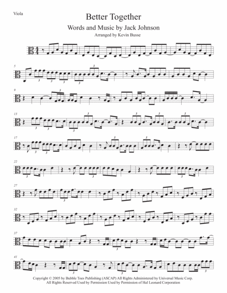 Better Together (arr. Kevin Busse)