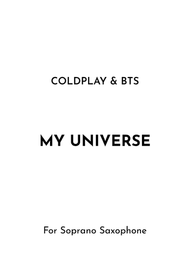 My Universe (arr. Jireh J.)