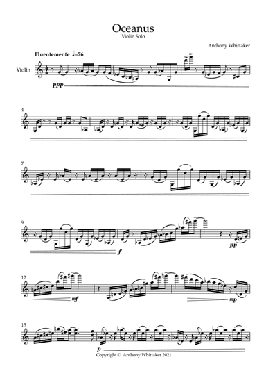 Oceanus (violin solo)