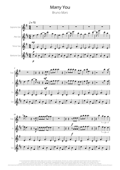 Marry You (arr. Ygor Nunes)