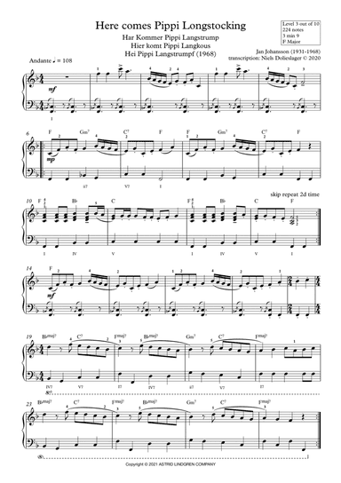 Hier Komt Pippi Langkous (arr. Niels Dolieslager)