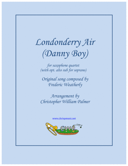 Londonderry Air (Danny Boy) - Sax Quartet (arr. Christopher William Palmer)