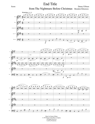 End Title (arr. Brandon Hokeness)