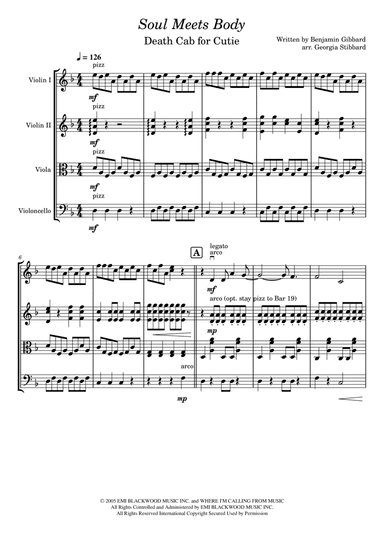 Soul Meets Body (arr. Georgia Stibbard)