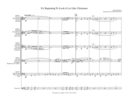 It's Beginning To Look Like Christmas (arr. Dean Mounts)