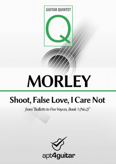 Shoot, False Love, I Care Not (arr. Roberto García)