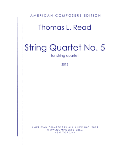 [Read] String Quartet No. 5