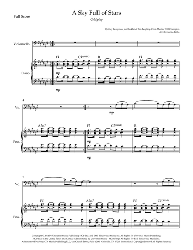 A Sky Full Of Stars (arr. Fernando Britto)