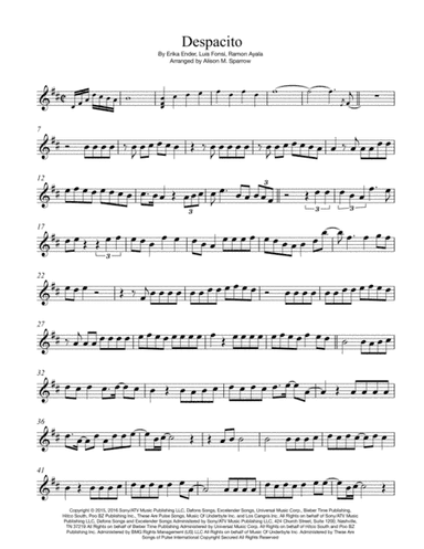 Despacito (arr. Alison M. Sparrow)