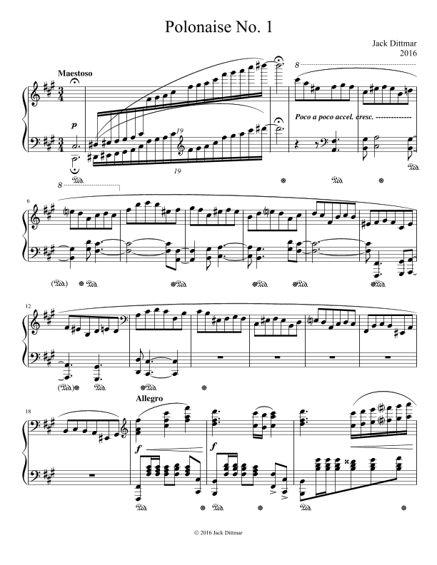Polonaise no. 1