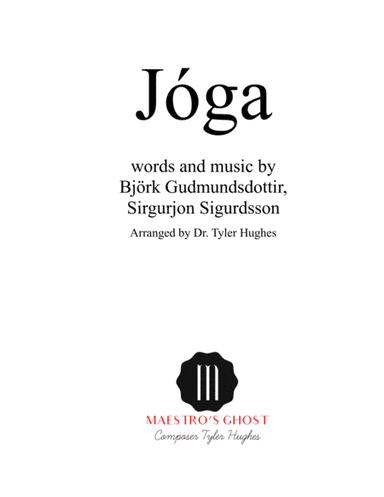 Joga (arr. Tyler Justin Hughes)