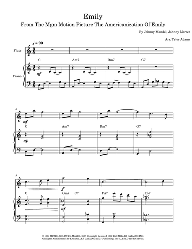 Emily (arr. Tyler Adams)