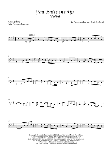 You Raise Me Up (arr. Luís Gustavo Rossato)
