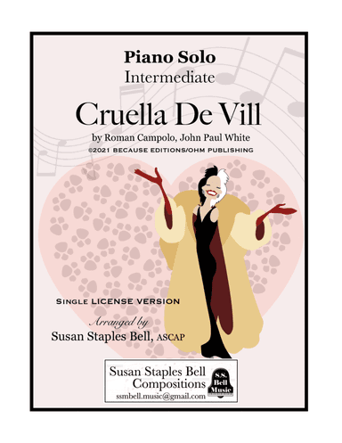 Cruella De Vill (arr. Susan Staples Bell)