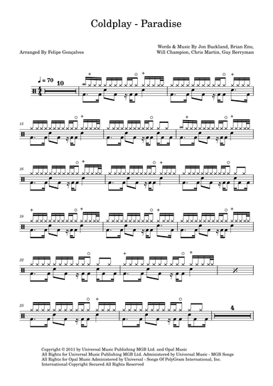 Paradise (arr. Felipe Gonçalves)