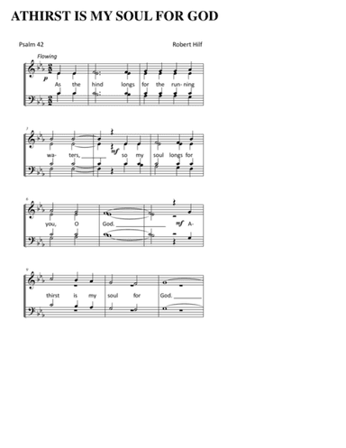 FOUR EASTER VIGIL HYMNS