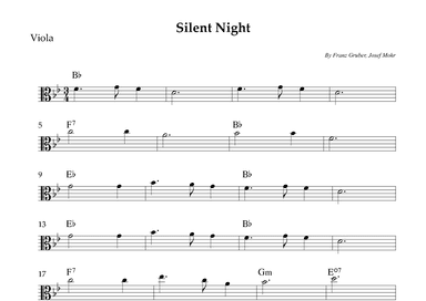 Silent Night (arr. Wesley S. SIlva)