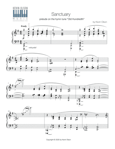 Sanctuary (Prelude on the Hymn Tune "Old Hundredth") (arr. Kevin Olson)