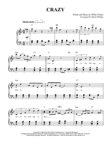 Crazy (arr. Mark Phillips)