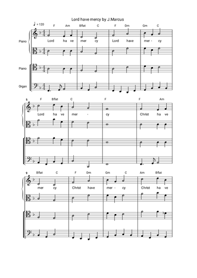 Mass of St. Martin De Porres - Lord have mercy