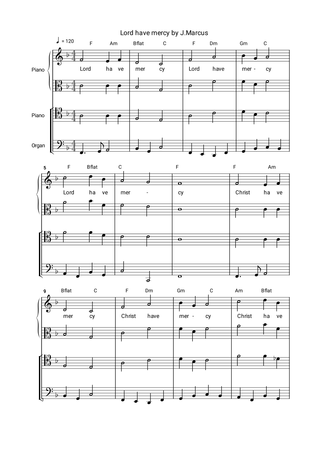 Mass of St. Martin De Porres - Lord have mercy
