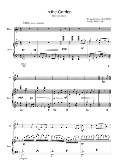 In the Garden (Hymn) (arr. Filipe Vieira)