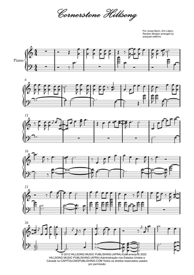 Cornerstone (arr. by ezequiel zeferino)