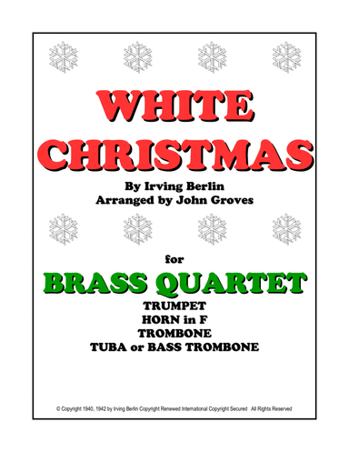 White Christmas (arr. John Groves)