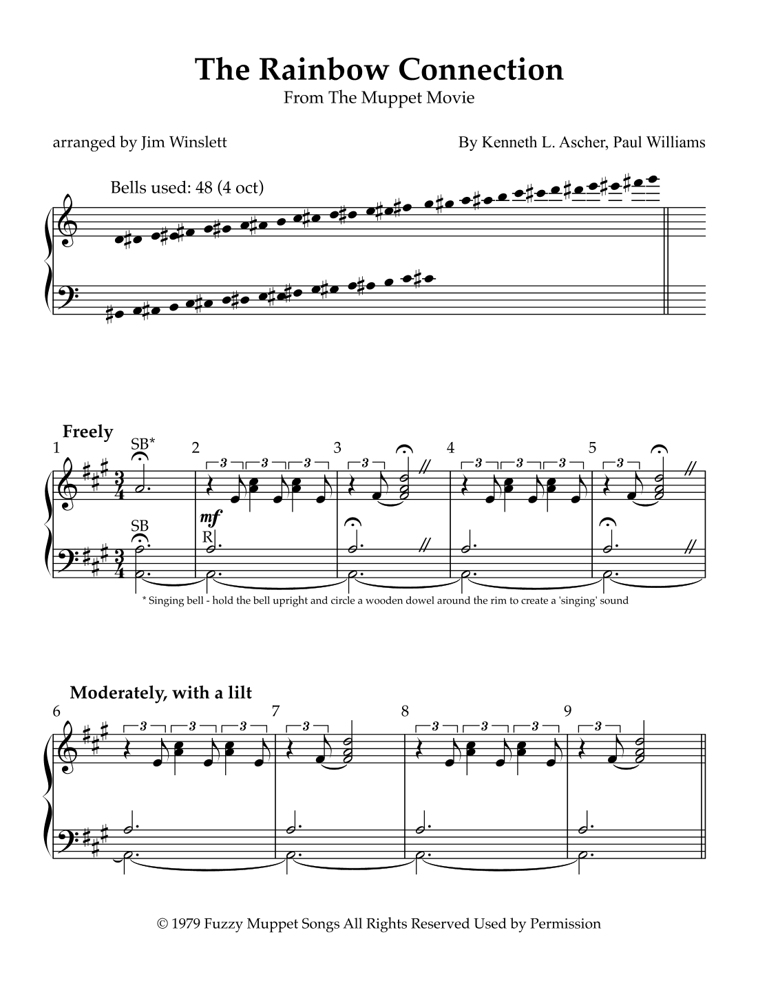 The Rainbow Connection (arr. Jim Winslett)