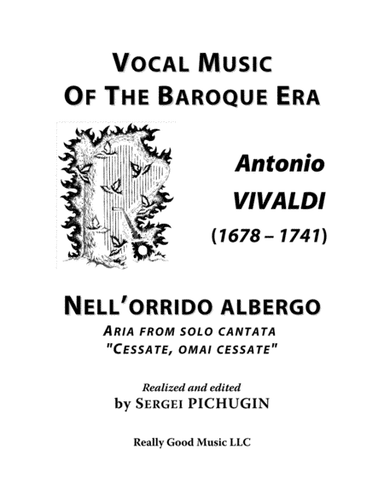 VIVALDI Antonio: Nell'orrido albergo, aria from the cantata "Cessate, omai cessate", arranged for Vo (arr. Sergei PICHUGIN)