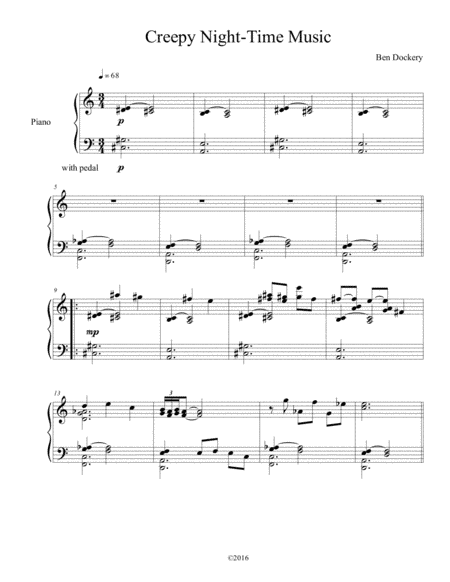 Creepy Night-Time Music