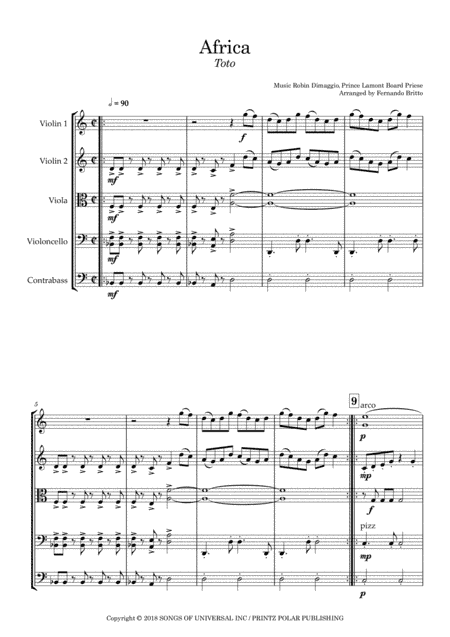 Africa (arr. Fernando Britto)