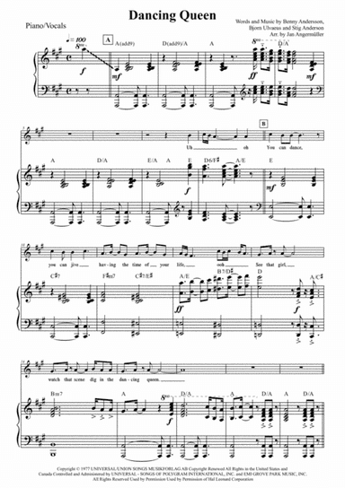 Dancing Queen (arr. Jan Angermüller)