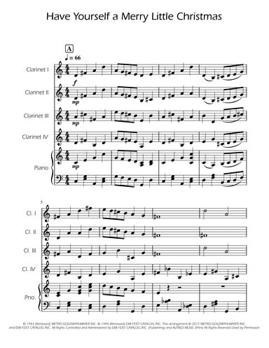 Have Yourself A Merry Little Christmas (arr. Ygor Nunes)