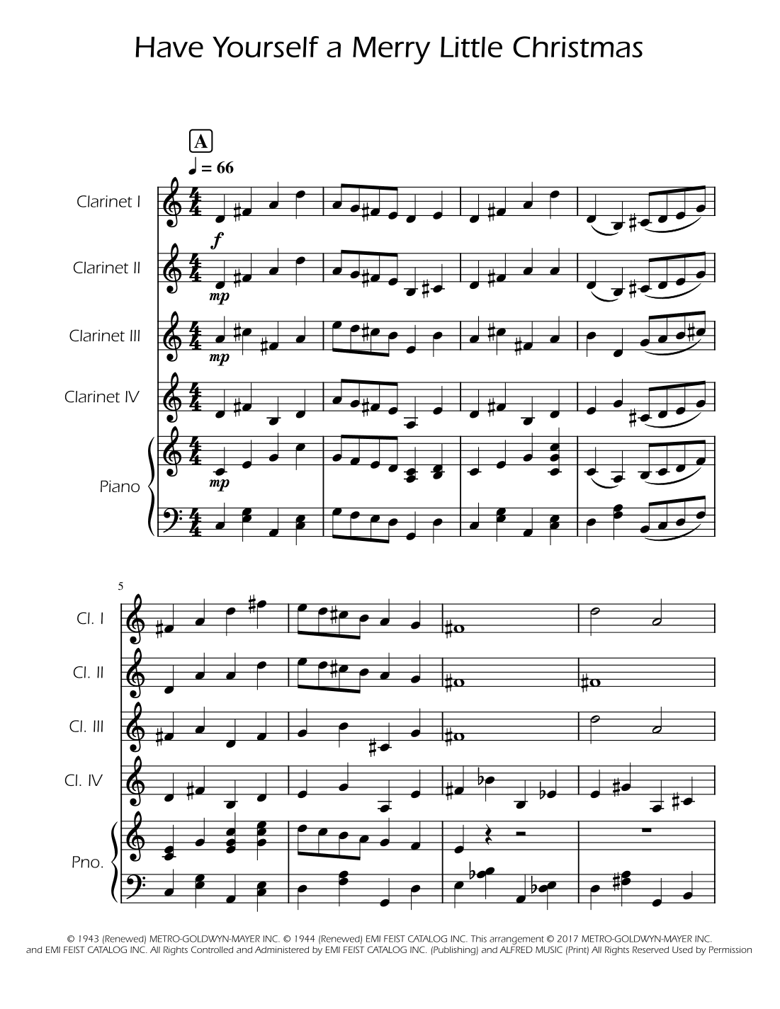 Have Yourself A Merry Little Christmas (arr. Ygor Nunes)