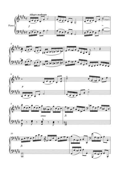 Schubert unFINISHED Piano Sonata in C sharp minor D.655 completed by Neil Crossland (arr. Neil Crossland)