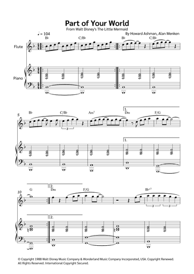Part Of Your World (arr. Jackson Spindler)
