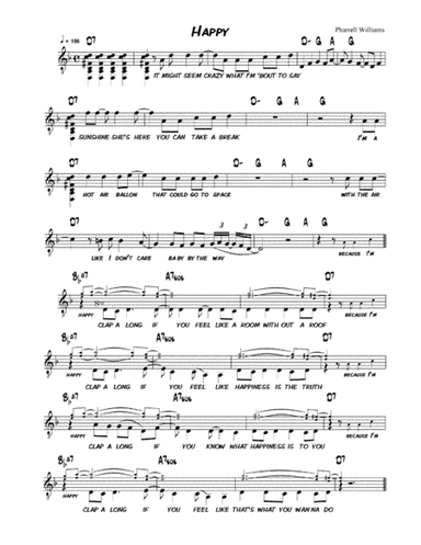 Happy (arr. Richard Stratton)