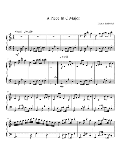 A Piece in C Major