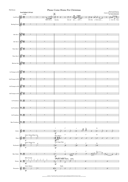 Please Come Home For Christmas (arr. Daryl McKenzie)