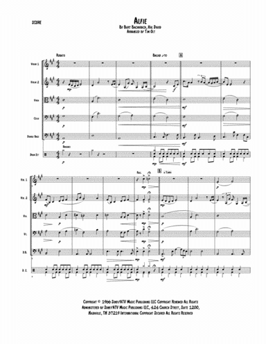 Alfie (arr. Tim Olt)