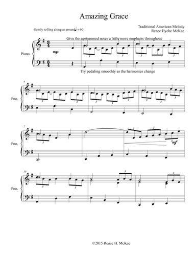 Amazing Grace (arr. Renee Hyche McKee)