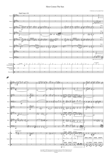 Here Comes The Sun (arr. John Lynsdale-Nock)