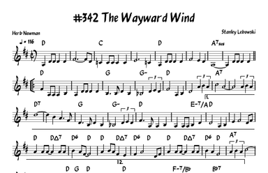 The Wayward Wind (arr. John Fries)
