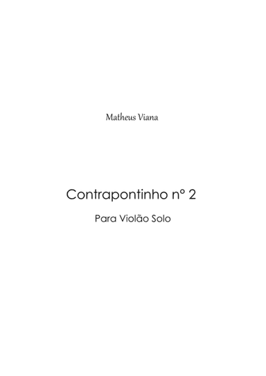 Contrapontinho n° 2