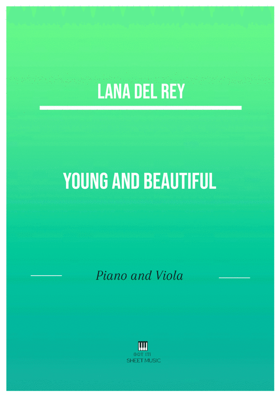 Young And Beautiful (arr. ANDRE LAITANO)